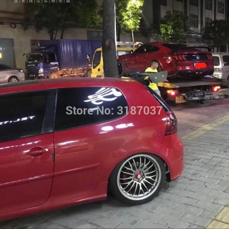 Чехол для багажника Volkswagen Golf MK 4 5 6 7 2008 2018 из углеродного волокна задний спойлер