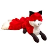 1pc Lifelike Nine Tails Fox Plush Toys Stuffed Animal Nine-Tailed Fox Kitsune Dolls Creative Gifts for Girls White Red Fox Toys ► Photo 2/6