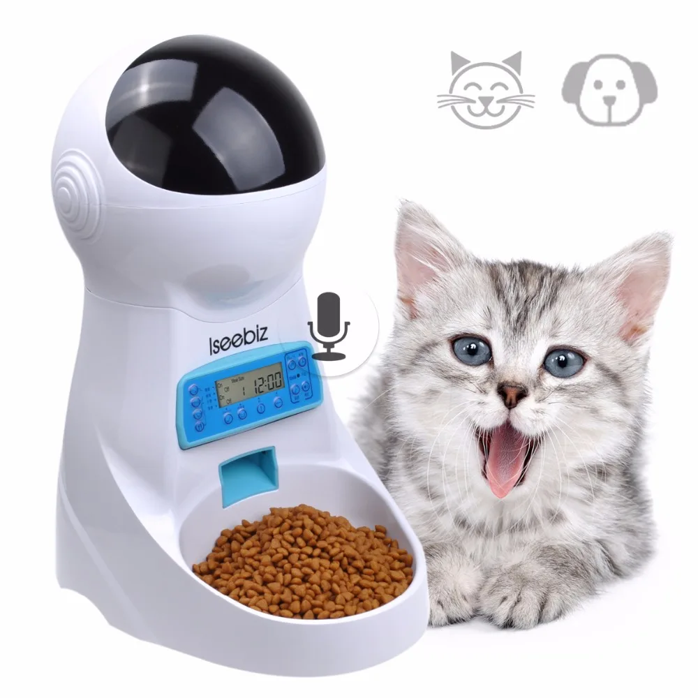 LCD food feeder