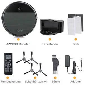 Azmkoo V701s Robot Vacuum Cleaner 