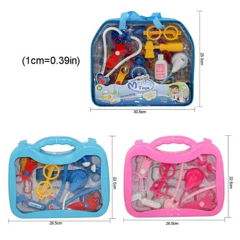 

Kid Doctor Set Pretend Play Doctor Kit Role Play Costume Boy Girl Birthday Gift H37A