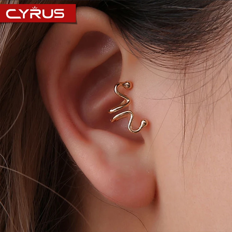 

Simple 2019 Curved Match Head Clip Earrings Couple Earrings Statement Irregular Exaggerated Clip Oorbellen Brincos Bijoux