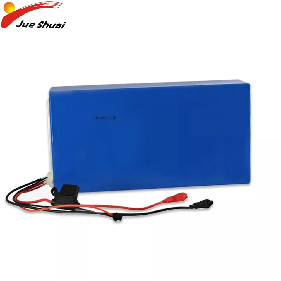 Best 48v 20ah Square Battery Pack Lithium Bicycle Battery 36v 48 Volt Batteries Squareness Top Tube Mountain Bike Battery Storage Bag 2