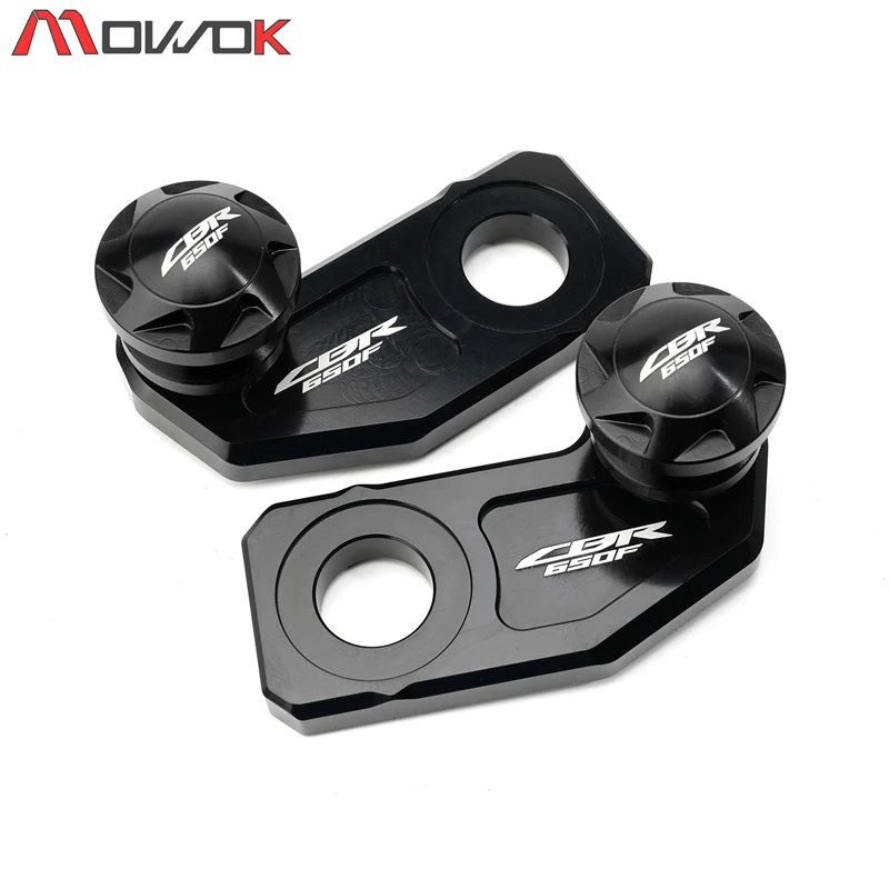Для CB650F/CBR650F CB 650F CBR 650F- Мотоциклетная цепь регулировочный кронштейн блок маятник Катушки слайдер