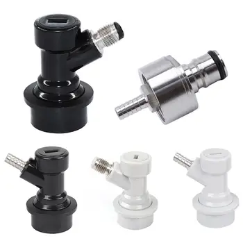 

Brew Beer Ball Lock Keg Disconnect Barbed Threaded Dispenser Carbonation Cap drink bottles Homebrew Kegging