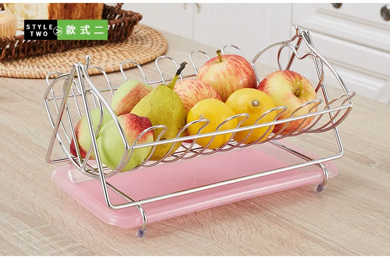 Удобная корзина для фруктов, миска для овощей, подставка для хранения, держатель, яблоко, апельсин, WY116852