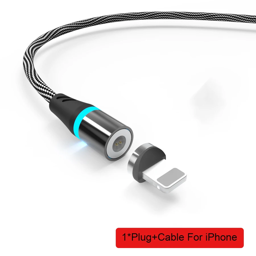 Магнитный Micro USB кабель для iPhone, samsung, Xiao, быстрая зарядка, кабель для передачи данных, магнитный usb type C, Lightning, для мобильного телефона
