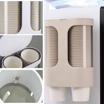 

Cup Dispenser Pull Type Paper Water Disposable Automatic Remover Cup Holder Rack SNO88