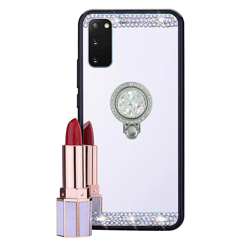 Зеркальный силиконовый чехол для Samsung Galaxy A51 A71 S20 Plus S10 S8 S9 A10 A20 s A40 A50 A70 A6 A8 2018 J7 Prime J5