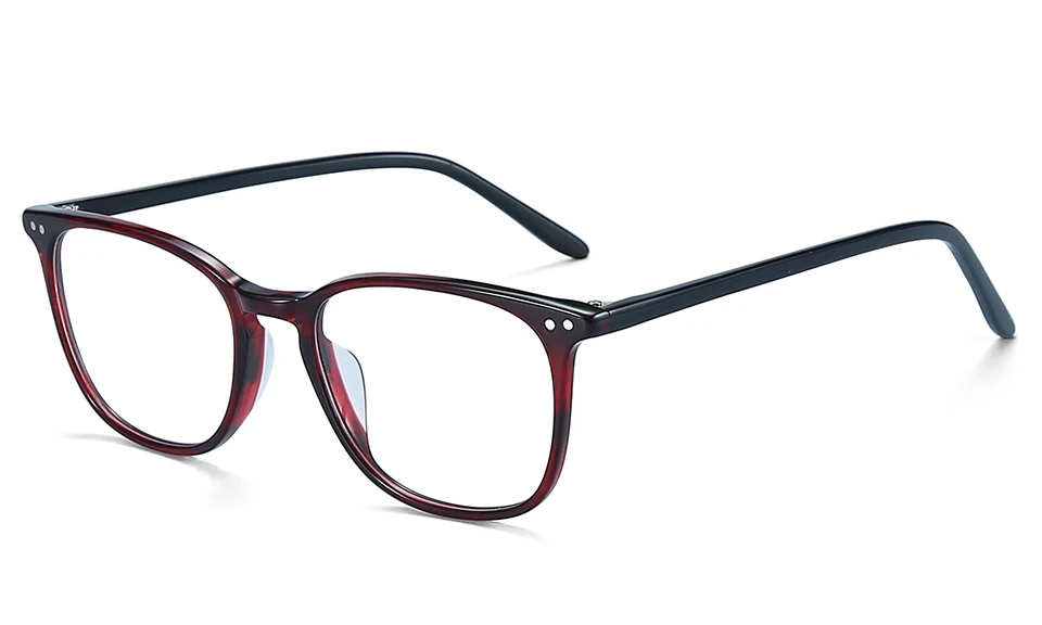 ZENOTTIC Transparent Glasses Frame Men Prescription Glasses Lenses Acetate Glasses Man Frames Optical Myopia Eyeglasses (7)