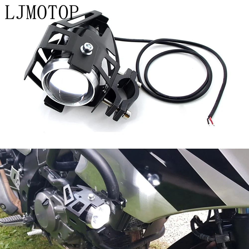 Светодиодные фары для мотоцикла U5 12V декоративная лампа прожектор kawasaki ZX-6 ZX9R ZXR400