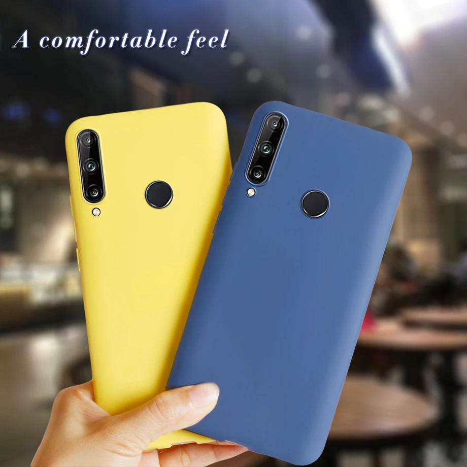 For Huawei Y6P Case MED-LX9N Cover tpu Silicone Soft Back Phone on Y6 P Y 6P 2020 6.3 inch | Мобильные телефоны и