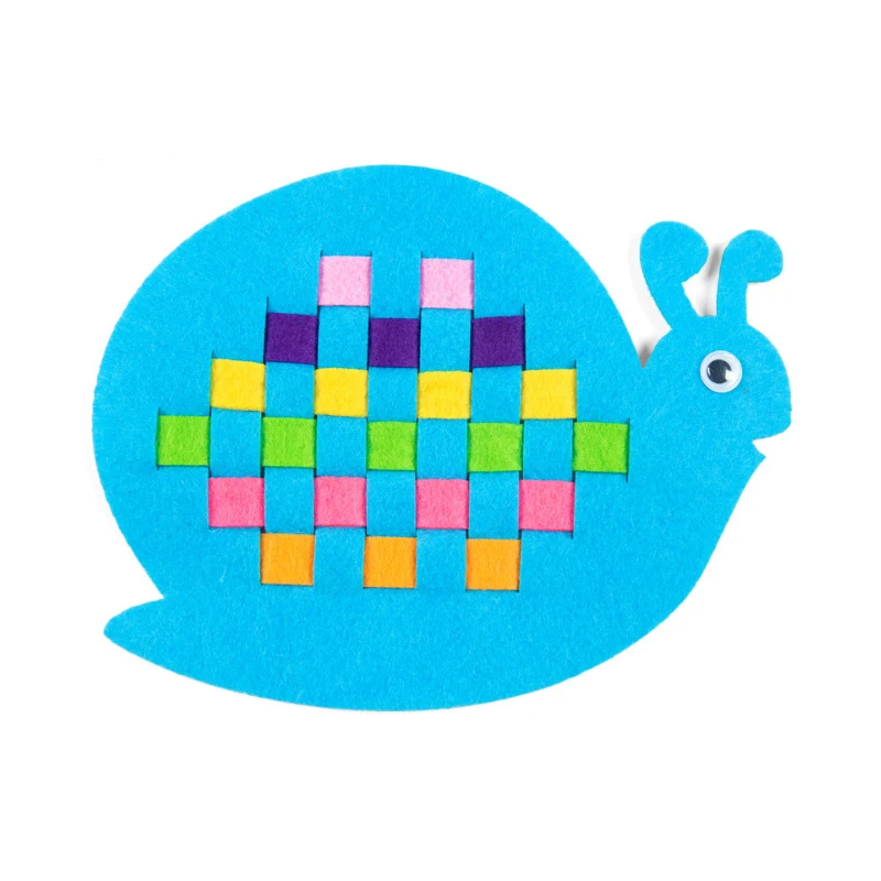 snails Sz Паровая DIY тканевая ткань для раннего обучения ручной работы, игрушка для детского сада, обучающая игрушка для детей, развивающие игрушки, подарок для детей - Цвет: snails
