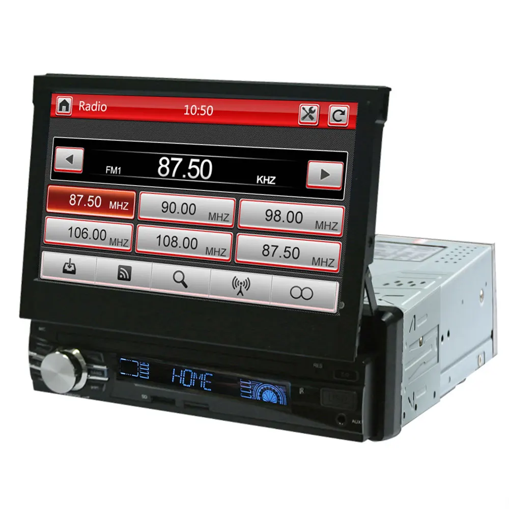 Cheap Car dab radio 1 Din 7" Stereo AM FM Transmitter R.D.S autoradio DAB+ Bluetooth Universal Phone-link USB Support Steering control 2
