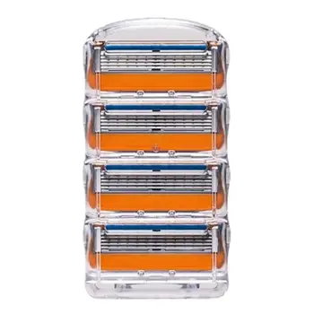 

4PCS/SET Men Face Shaving Razors Blades Male Manual Razor Blades For Standard Beard Shaver Trimmer Blades hair removal