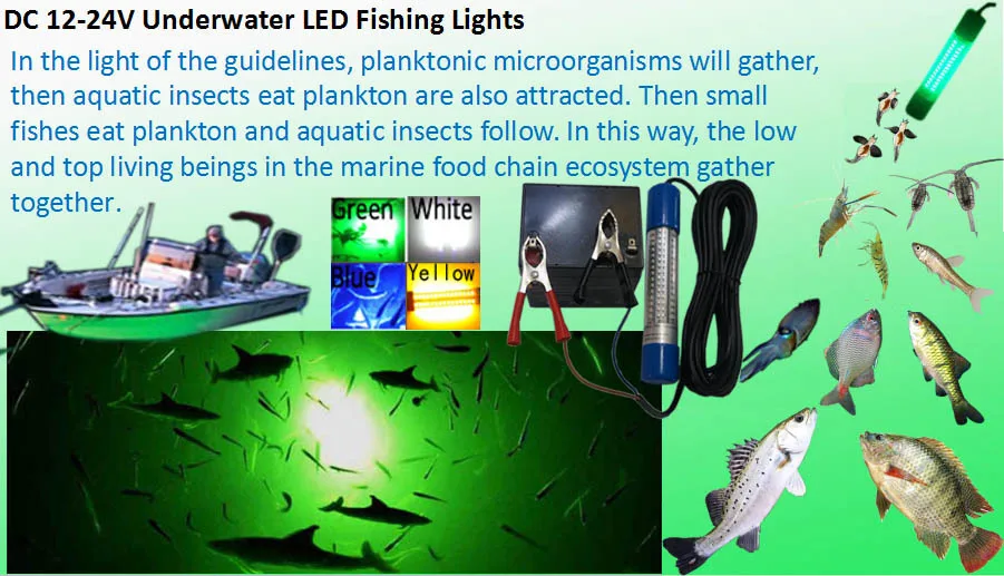fishing led light baits