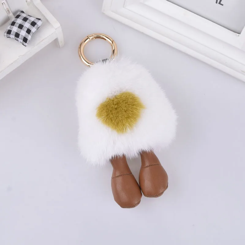 9 см милый брелок из меха норки обувь Детский Рождественский подарок