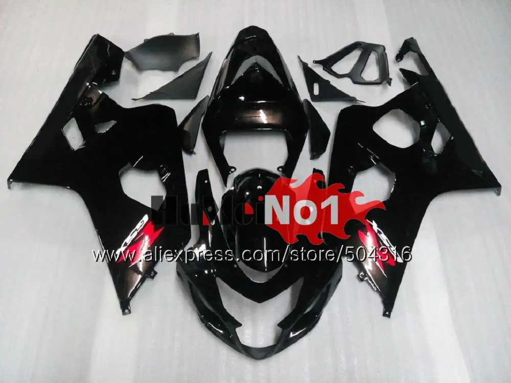 Корпус для SUZUKI GSXR600 GSX R600 K4 GSX-R600 2004 2005 15MC. 71 GSXR-750 GSXR 750 600 CC 04 05 GSXR750 04 05 обтекатель красный CORONA - Цвет: No. 10
