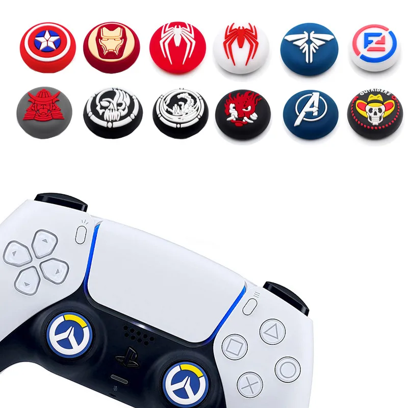 Thumb Stick Grip Cap For Sony Playstation5 PS5 PS4 PS3 PS2 XBOX Controller Cover Case for Joystick Thumbstick Soft Silicone Caps |