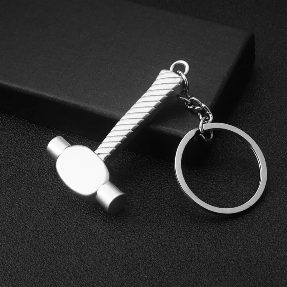 Креативный инструмент цинковое покрытие из серебряного сплава сменный брелок с ключом Регулируемая цепочка для гаечного ключа кольцо для ключей металлический брелок - Цвет: style 2