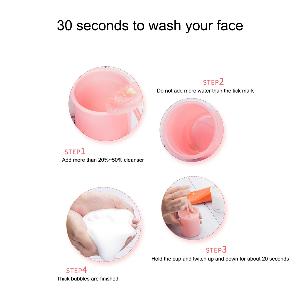 Пенообразователь очищающее средство для лица пены чашка Body Wash устройство для мыльных пузырей барботер для лица средство для ухода