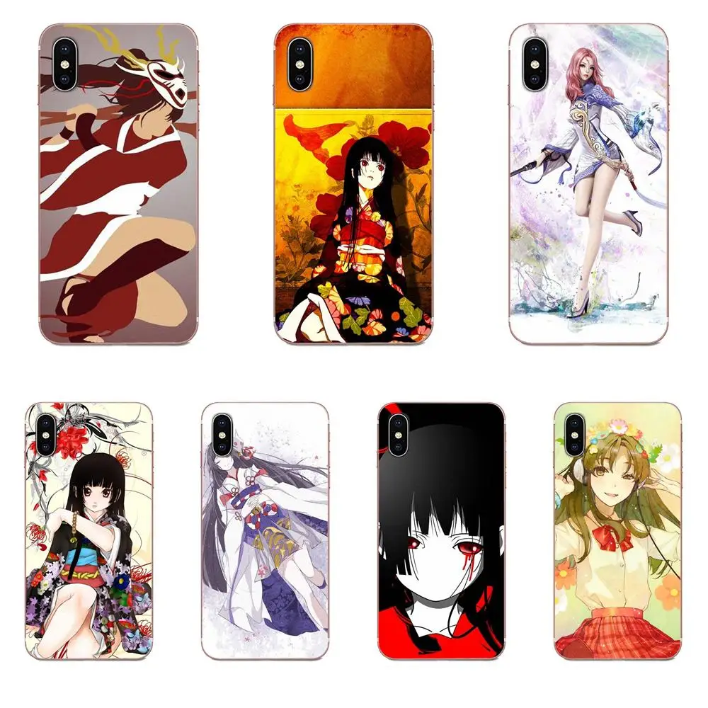 Чехол Ai Enma Jigoku Shojo Girl из Hell чехол для Xiaomi Redmi Mi 4 7A 9T K20 CC9 CC9e Note 7 8 9 Y3 SE Pro Prime Go Play |