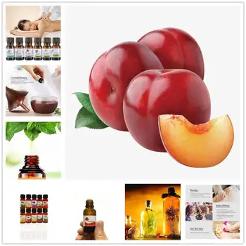 

Plum Essential Massage Aroma Oils Fruits Essential Oils for Aromatherapy Diffusers Massage Fragrances Strawberry Ocean Oil 1Pcs