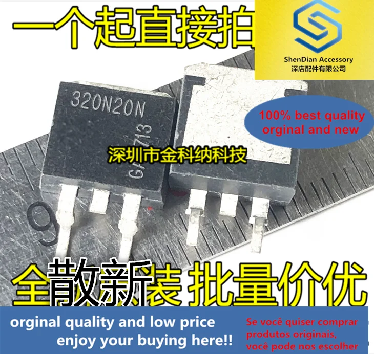 

5pcs only orginal new 320N20N IPB320N20N3G MOS tube SMD TO-263 200V 34A large volume transistor