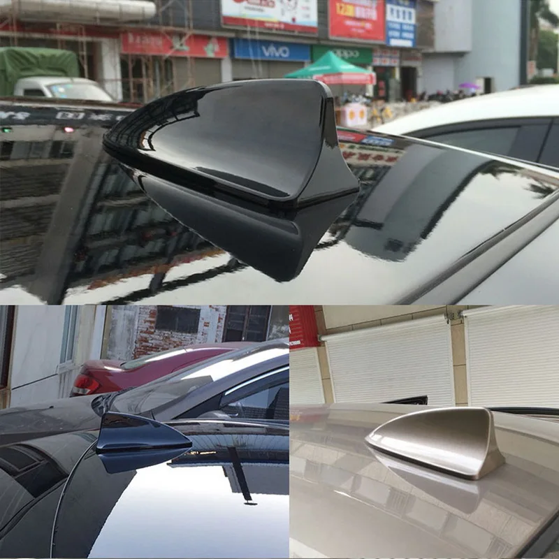 Автомобиль ABS лак плавник акулы авто радио антенна сигнальные антенны на крышу стайлинга автомобилей