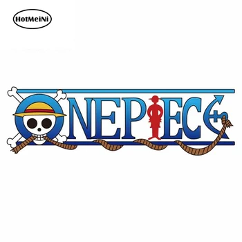 

HotMeiNi 13cm x 10.4cm One Piece Usopp Anime Car Stickers Helmet Motorcycle Accessories JDM Polyethylene