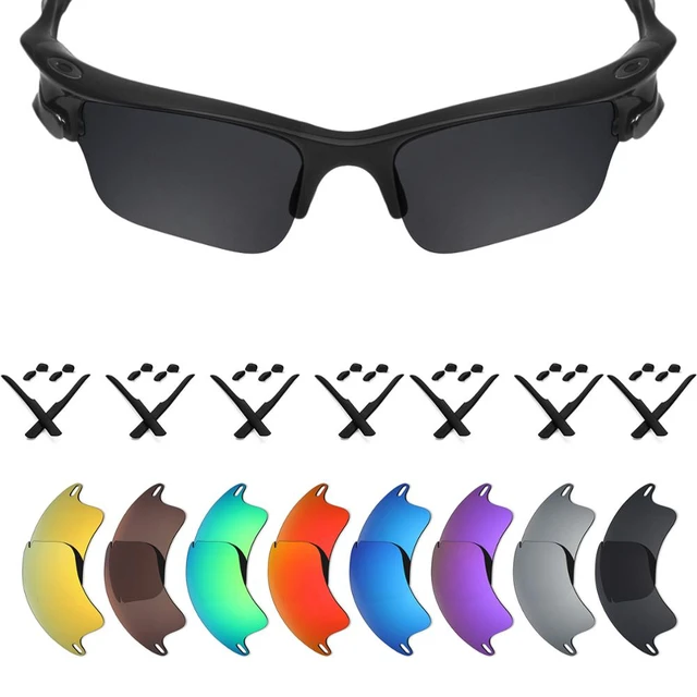 hardware Tal til Print SNARK Polarized Replacement Lenses for Oakley Fast Jacket XL Sunglasses  Lenses(Lens Only) - Multiple Choices