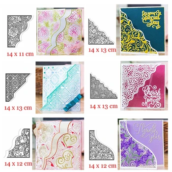 

Lace Edge Border Frame Metal Cutting Dies Stencils For DIY Scrapbooking Decoration Embossing Supplier Handcraft Die Cut 2019