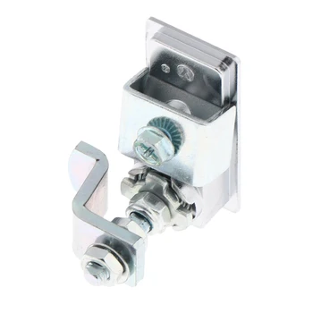 

Adjustable Compression Latch, Locking Latch, Door Lock, Locking Latch, Silver