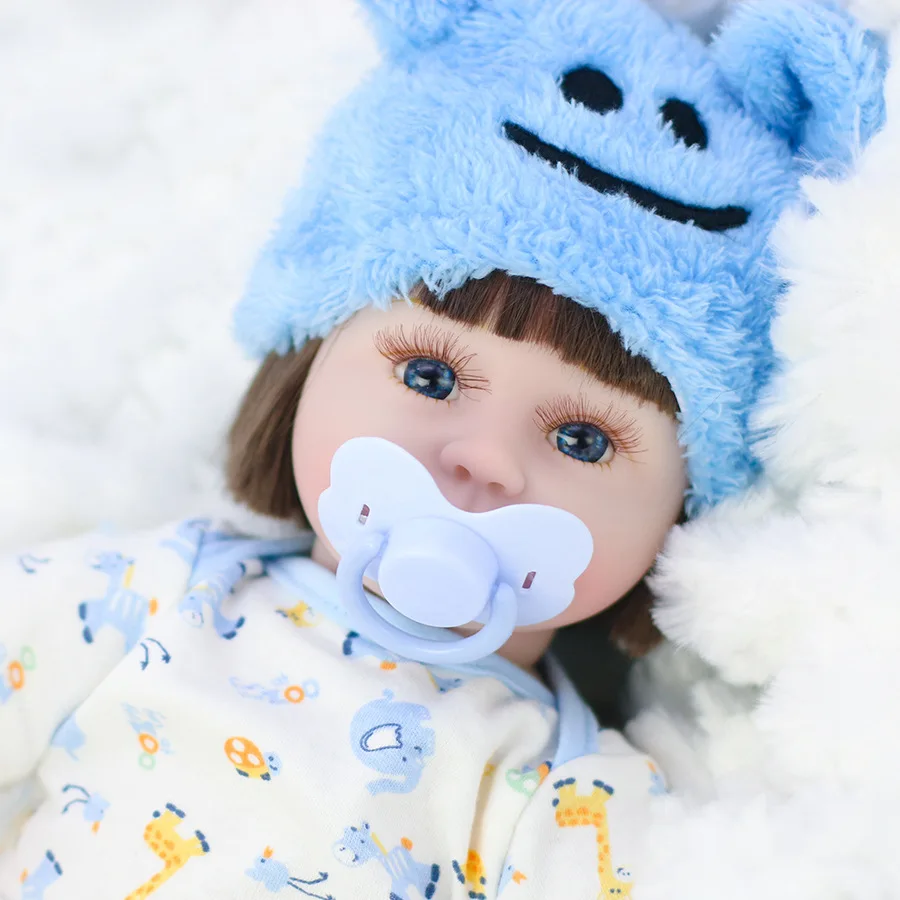 Милые детские мягкие силиконовые куклы Reborn реалистичные Bebe новорожденная принцесса Babie девочка игрушка Подарки на день рождения ребенок перед сном раннее образование