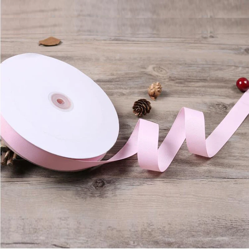 Solid Color Grosgrain Ribbon For DIY Bow Craft Card Gifts Wrapping Supplies Christmas Party Wedding Decor 5M/lot 6/10mm satin ribbons,ribbon decoration,ribbon supplies,grosgrain ribbon,sewing ribbon