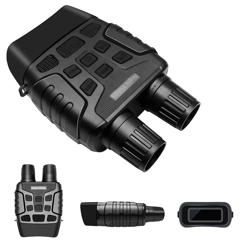 

4x Zoom Digital Night Vision Binoculars with Camera Video Capability for Outdoor Hunting Caving Surveillance Observation