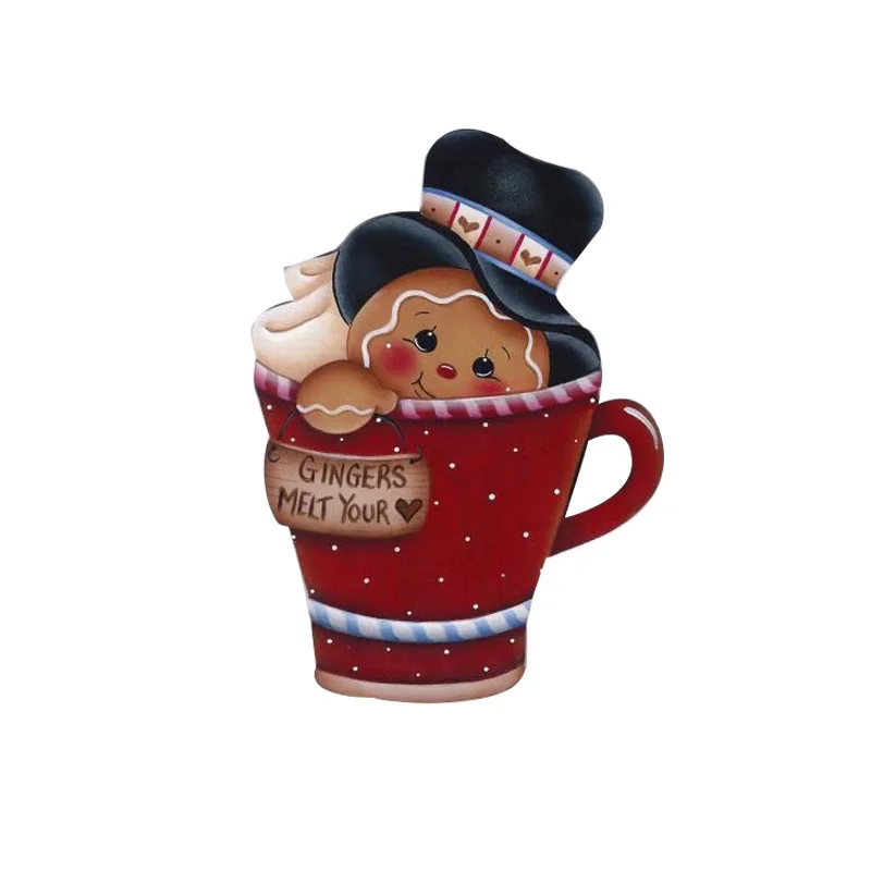 Декоративные штампы Ginger Teacup штампованные металлические пресс формы Новинка 2019