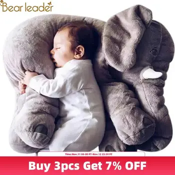 

60cm Elephant Pillow Infant Soft Cartoon Playmate Calm Doll Baby Toys Top Girl Friend Elephant Plush Toy Stuffed Doll Gift