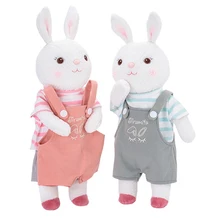 Новейшая Плюшевая и плюшевая кукла-одевайка, милый кролик, милые животные для детей, игрушки, кукла ангела для девочек, подарок на день рождения, Рождество