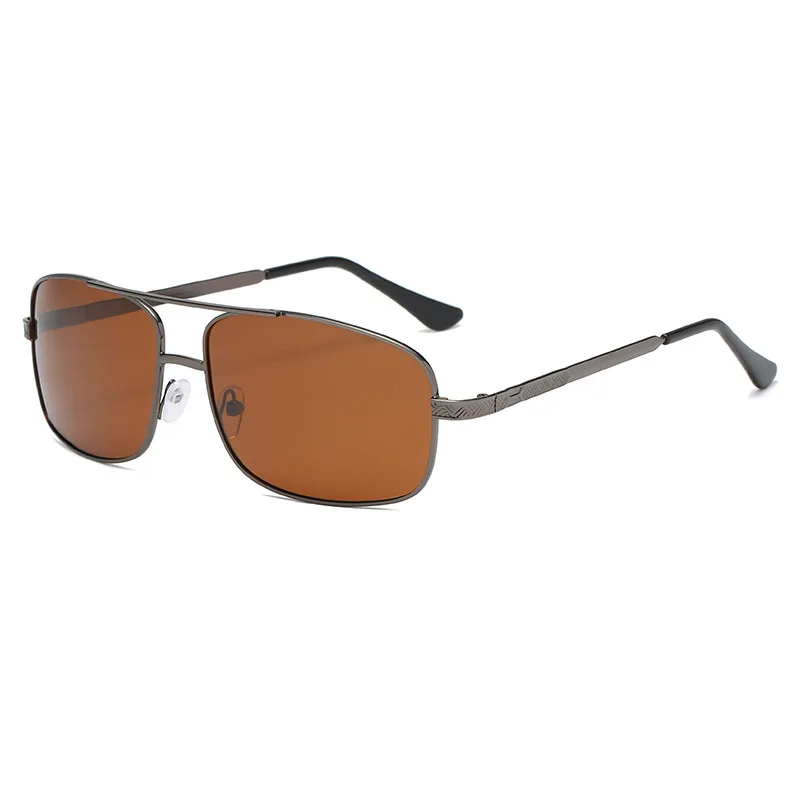 Metal Frame Polarized Sunglasses Men