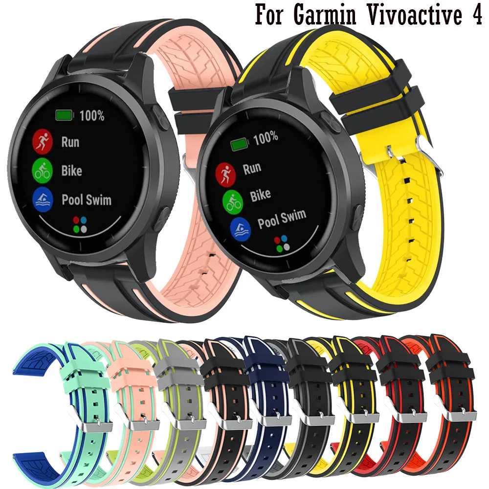 Ремешок для часов BEHUA 22 мм huami Amazfit Stratos 3 / 2 2S Pace модный силиконовый сменный Браслет
