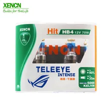 XENCN галогенный головной светильник Замена апгрейд HB4 9006 12V 70W P22d белый светильник до 90% и расстояние 35 метров 2X