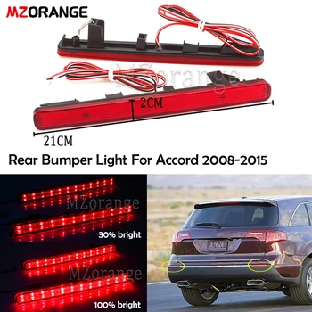 

MZORANGE Rear Bumper Reflector Light For Acura TSX Sedan 09-14 For Accord 2008-2015 LED Tail Stop Brake Light Driving Fog Lamp