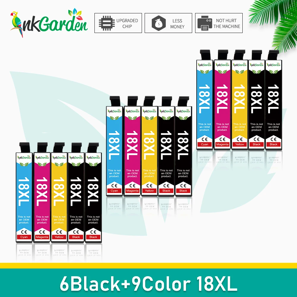 replacement ink cartridges for brother printers Ink Cartridges For Compatible EPSON 18XL T1811 T1814 For Epson XP-412 XP-215 XP-315 XP-415 XP-212 XP-33 XP-225 XP-322 Printer replacement toner cartridge Ink Cartridges