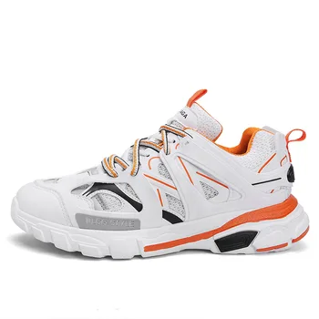 

2020 spring new men's shoes fashion casual shoes sports shoes thick bottom mesh breathable shoes male vulcanized shoes E21-68