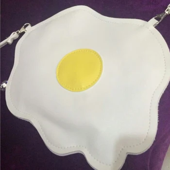 

Creative Fried Egg Pattern Coin Purse Handbag Boy Girl Mini Crossbody Bag Children Small Change Pouch Baby Coin Money Bag Kid