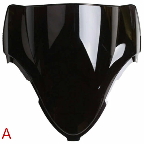 Мотоцикл двойной пузырь лобовое стекло ветровое стекло для SUZUKI Honda CBR600 F4I 2001-2008 Черный 6 стилей