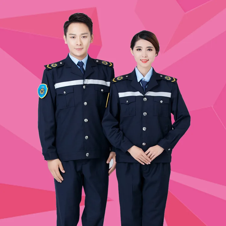 

Hospital 120 Emergency Clothes Split Type Set Reflective Suit Collar Long Sleeve Spring And Summer Duty Work Clothes
