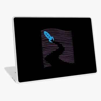 

Rocketship Flying laptop sticker laptop skin 12 13 14 15 17 inch for MacBook HP Acer Dell ASUS Lenovo Xiaomi