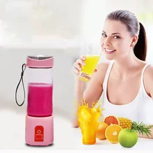 6-лист Электрический Портативный соковыжималка для фруктов и овощей, устройство для смешивания сока чашка бутылки с водой Портативный оранжевый блендер для лимона USB Перезаряжаемые